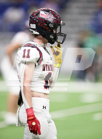 Thumbnail 3 in Cuero vs. Wimberley (UIL 4A DII Semifinal Playoff) photogallery.