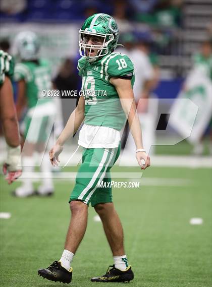 Thumbnail 3 in Cuero vs. Wimberley (UIL 4A DII Semifinal Playoff) photogallery.