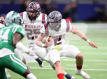 Thumbnail 3 in Cuero vs. Wimberley (UIL 4A DII Semifinal Playoff) photogallery.