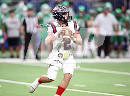 Thumbnail 2 in Cuero vs. Wimberley (UIL 4A DII Semifinal Playoff) photogallery.