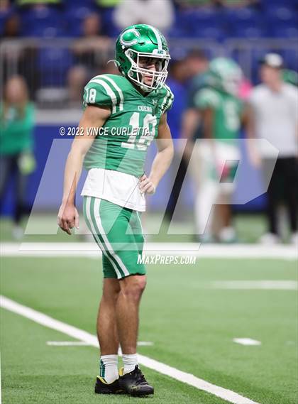 Thumbnail 3 in Cuero vs. Wimberley (UIL 4A DII Semifinal Playoff) photogallery.