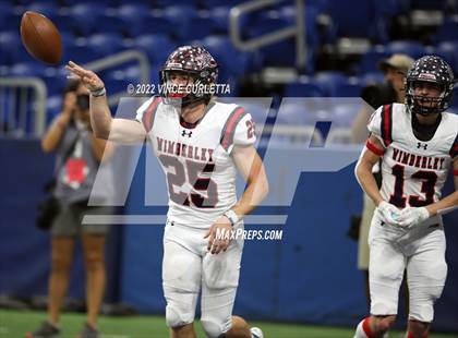 Thumbnail 2 in Cuero vs. Wimberley (UIL 4A DII Semifinal Playoff) photogallery.