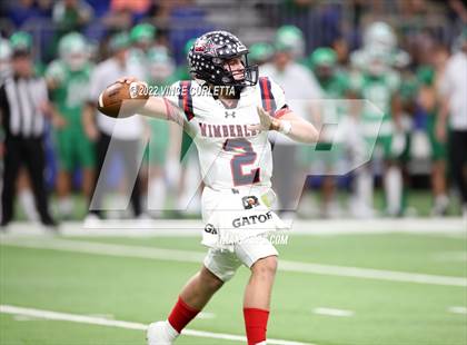 Thumbnail 3 in Cuero vs. Wimberley (UIL 4A DII Semifinal Playoff) photogallery.