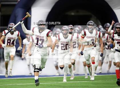 Thumbnail 2 in Cuero vs. Wimberley (UIL 4A DII Semifinal Playoff) photogallery.