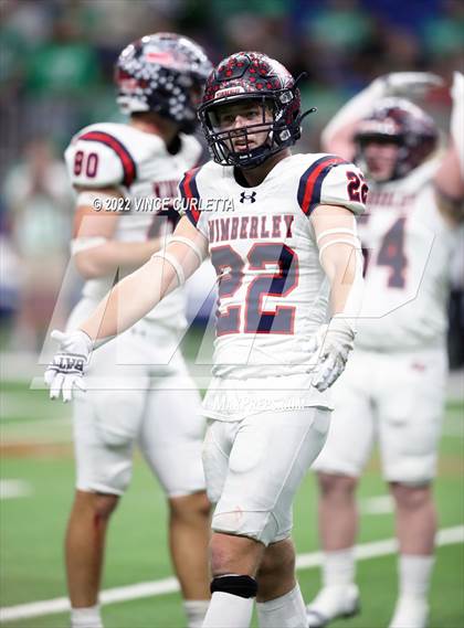 Thumbnail 2 in Cuero vs. Wimberley (UIL 4A DII Semifinal Playoff) photogallery.