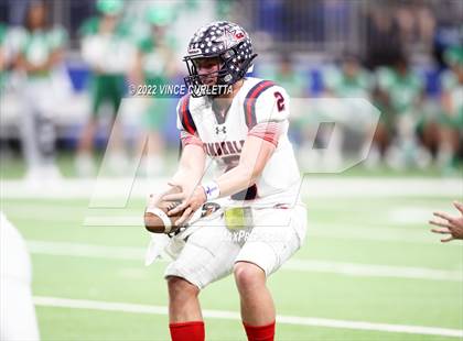 Thumbnail 3 in Cuero vs. Wimberley (UIL 4A DII Semifinal Playoff) photogallery.