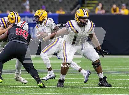 Thumbnail 2 in Lutcher @ North DeSoto (LHSAA Division II Non-Select Final) photogallery.