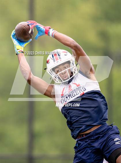 Thumbnail 2 in Weddington vs Providence Day (Powerade 7 on 7) photogallery.