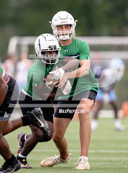 Thumbnail 1 in Weddington vs Providence Day (Powerade 7 on 7) photogallery.