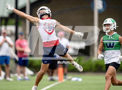 Thumbnail 1 in Weddington vs Providence Day (Powerade 7 on 7) photogallery.