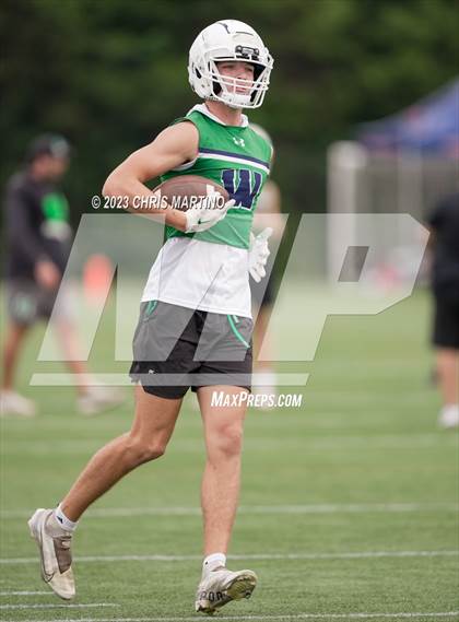 Thumbnail 2 in Weddington vs Providence Day (Powerade 7 on 7) photogallery.