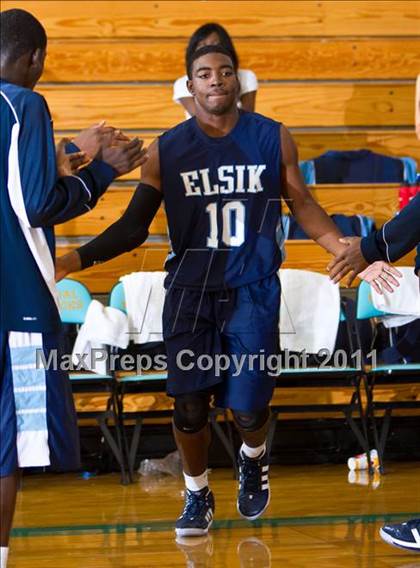 Thumbnail 2 in Dekaney [Andy] vs Alief Elsik (McDonald's Texas Invitational) photogallery.