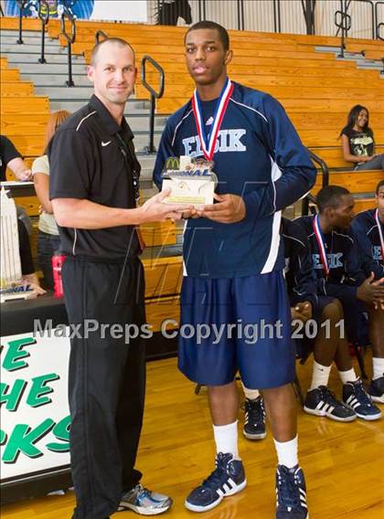Thumbnail 3 in Dekaney [Andy] vs Alief Elsik (McDonald's Texas Invitational) photogallery.