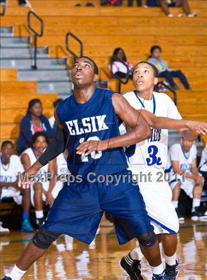 Thumbnail 1 in Dekaney [Andy] vs Alief Elsik (McDonald's Texas Invitational) photogallery.