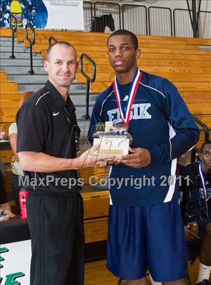 Thumbnail 2 in Dekaney [Andy] vs Alief Elsik (McDonald's Texas Invitational) photogallery.