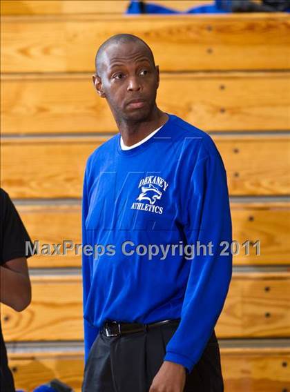 Thumbnail 1 in Dekaney [Andy] vs Alief Elsik (McDonald's Texas Invitational) photogallery.
