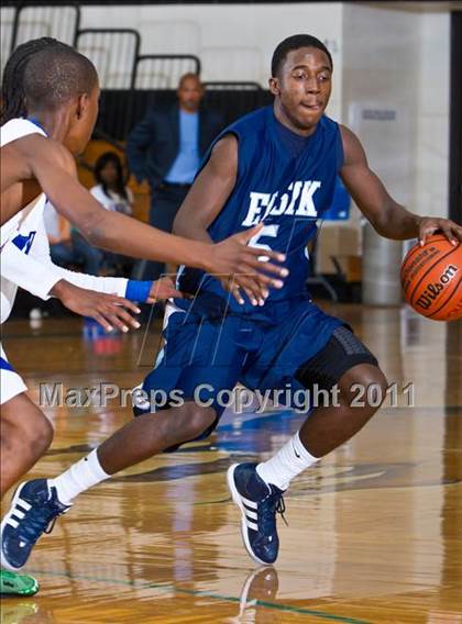 Thumbnail 3 in Dekaney [Andy] vs Alief Elsik (McDonald's Texas Invitational) photogallery.