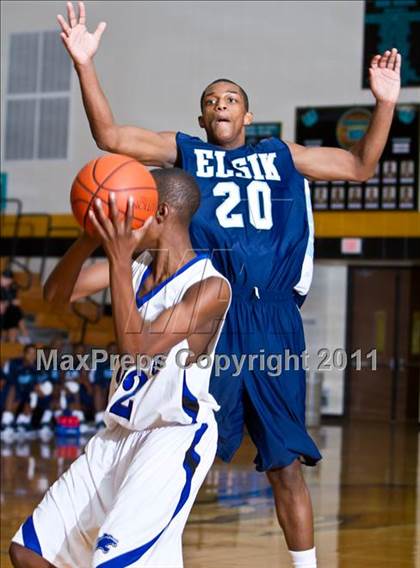 Thumbnail 1 in Dekaney [Andy] vs Alief Elsik (McDonald's Texas Invitational) photogallery.