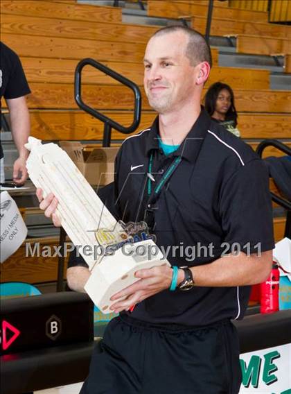 Thumbnail 1 in Dekaney [Andy] vs Alief Elsik (McDonald's Texas Invitational) photogallery.