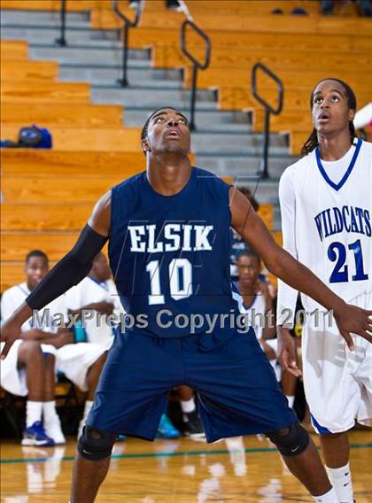 Thumbnail 1 in Dekaney [Andy] vs Alief Elsik (McDonald's Texas Invitational) photogallery.
