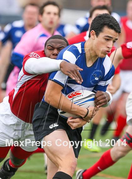 Thumbnail 3 in Regis Jesuit vs. Katy Barbarians RC (Dallas Jesuit Rugby Showdown) photogallery.