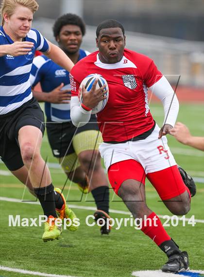 Thumbnail 1 in Regis Jesuit vs. Katy Barbarians RC (Dallas Jesuit Rugby Showdown) photogallery.