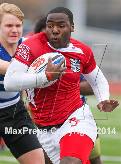 Thumbnail 3 in Regis Jesuit vs. Katy Barbarians RC (Dallas Jesuit Rugby Showdown) photogallery.