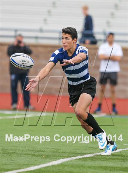 Thumbnail 3 in Regis Jesuit vs. Katy Barbarians RC (Dallas Jesuit Rugby Showdown) photogallery.