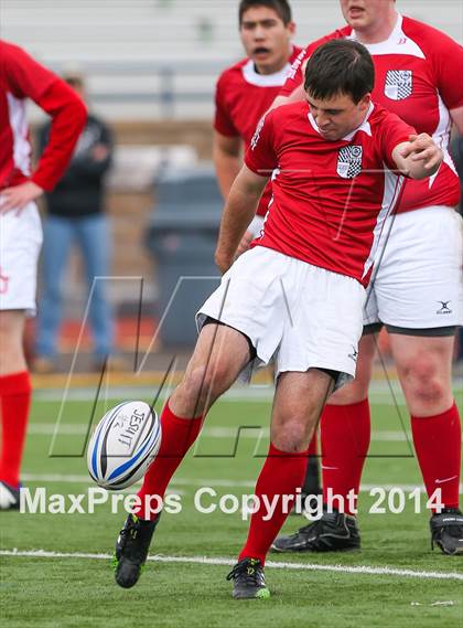 Thumbnail 1 in Regis Jesuit vs. Katy Barbarians RC (Dallas Jesuit Rugby Showdown) photogallery.