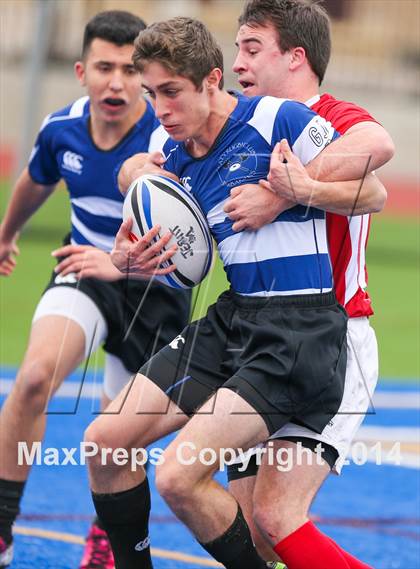 Thumbnail 3 in Regis Jesuit vs. Katy Barbarians RC (Dallas Jesuit Rugby Showdown) photogallery.