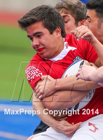 Thumbnail 3 in Regis Jesuit vs. Katy Barbarians RC (Dallas Jesuit Rugby Showdown) photogallery.
