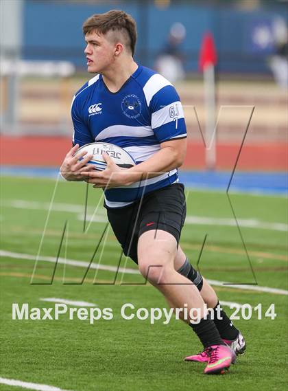 Thumbnail 1 in Regis Jesuit vs. Katy Barbarians RC (Dallas Jesuit Rugby Showdown) photogallery.