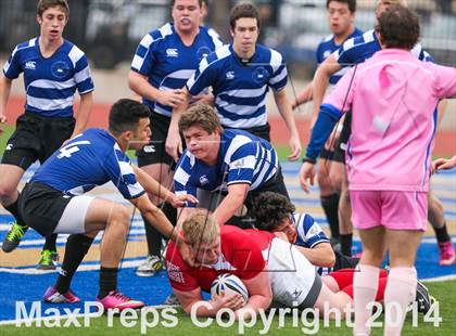 Thumbnail 1 in Regis Jesuit vs. Katy Barbarians RC (Dallas Jesuit Rugby Showdown) photogallery.