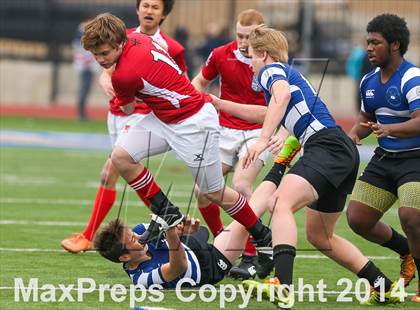 Thumbnail 3 in Regis Jesuit vs. Katy Barbarians RC (Dallas Jesuit Rugby Showdown) photogallery.