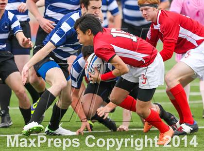 Thumbnail 3 in Regis Jesuit vs. Katy Barbarians RC (Dallas Jesuit Rugby Showdown) photogallery.
