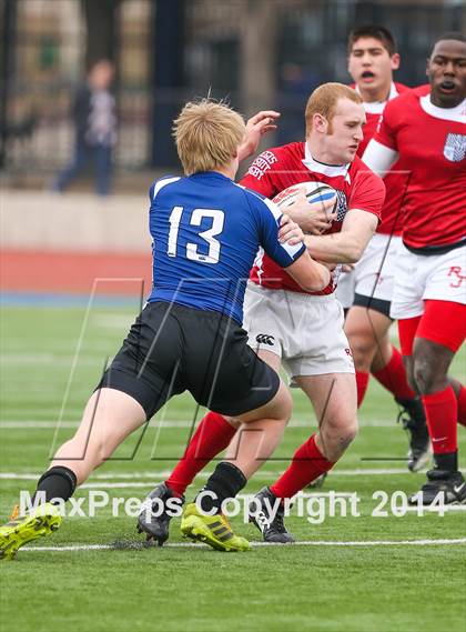 Thumbnail 3 in Regis Jesuit vs. Katy Barbarians RC (Dallas Jesuit Rugby Showdown) photogallery.