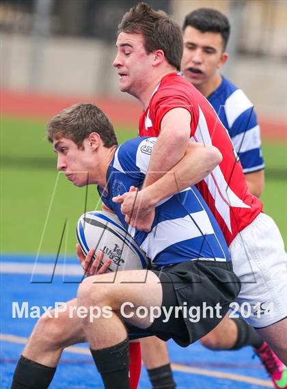 Thumbnail 2 in Regis Jesuit vs. Katy Barbarians RC (Dallas Jesuit Rugby Showdown) photogallery.