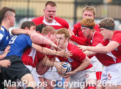 Thumbnail 3 in Regis Jesuit vs. Katy Barbarians RC (Dallas Jesuit Rugby Showdown) photogallery.