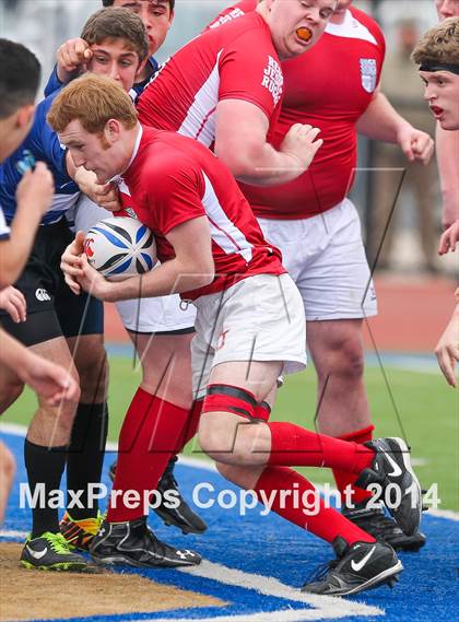 Thumbnail 2 in Regis Jesuit vs. Katy Barbarians RC (Dallas Jesuit Rugby Showdown) photogallery.