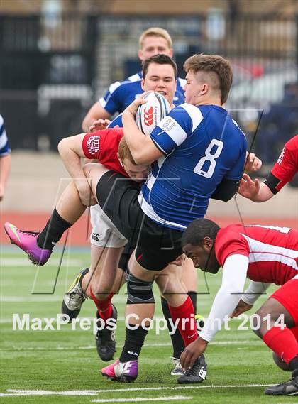 Thumbnail 2 in Regis Jesuit vs. Katy Barbarians RC (Dallas Jesuit Rugby Showdown) photogallery.