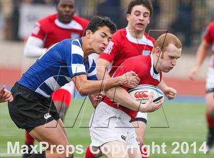 Thumbnail 1 in Regis Jesuit vs. Katy Barbarians RC (Dallas Jesuit Rugby Showdown) photogallery.