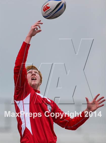 Thumbnail 1 in Regis Jesuit vs. Katy Barbarians RC (Dallas Jesuit Rugby Showdown) photogallery.