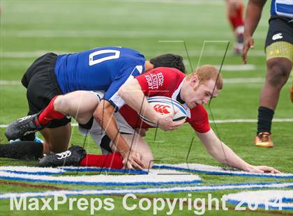 Thumbnail 3 in Regis Jesuit vs. Katy Barbarians RC (Dallas Jesuit Rugby Showdown) photogallery.