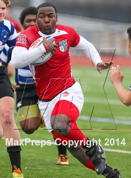 Thumbnail 2 in Regis Jesuit vs. Katy Barbarians RC (Dallas Jesuit Rugby Showdown) photogallery.