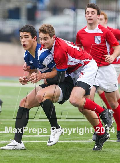 Thumbnail 1 in Regis Jesuit vs. Katy Barbarians RC (Dallas Jesuit Rugby Showdown) photogallery.