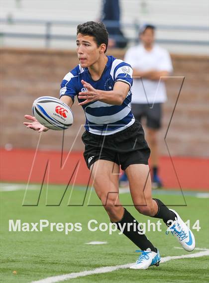 Thumbnail 2 in Regis Jesuit vs. Katy Barbarians RC (Dallas Jesuit Rugby Showdown) photogallery.