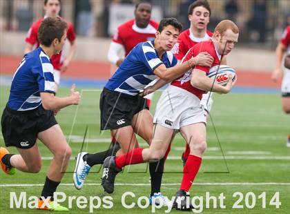 Thumbnail 3 in Regis Jesuit vs. Katy Barbarians RC (Dallas Jesuit Rugby Showdown) photogallery.