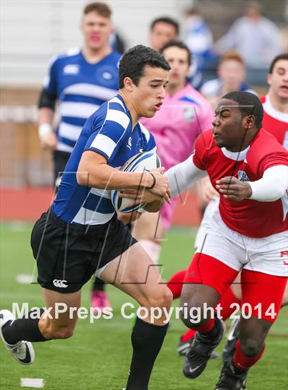 Thumbnail 3 in Regis Jesuit vs. Katy Barbarians RC (Dallas Jesuit Rugby Showdown) photogallery.