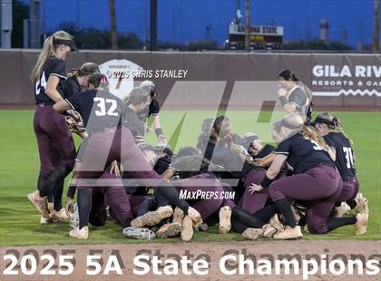 Thumbnail 2 in Desert Mountain vs. Canyon del Oro (AIA 5A Final Awards) photogallery.