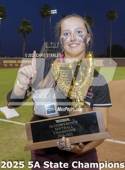 Thumbnail 2 in Desert Mountain vs. Canyon del Oro (AIA 5A Final Awards) photogallery.
